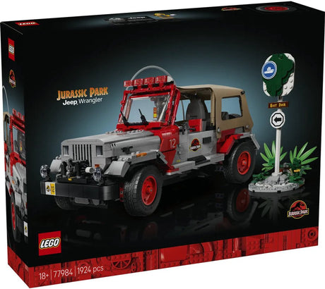 Lego jurassic world 77984 - jurassic park jeep® wrangler