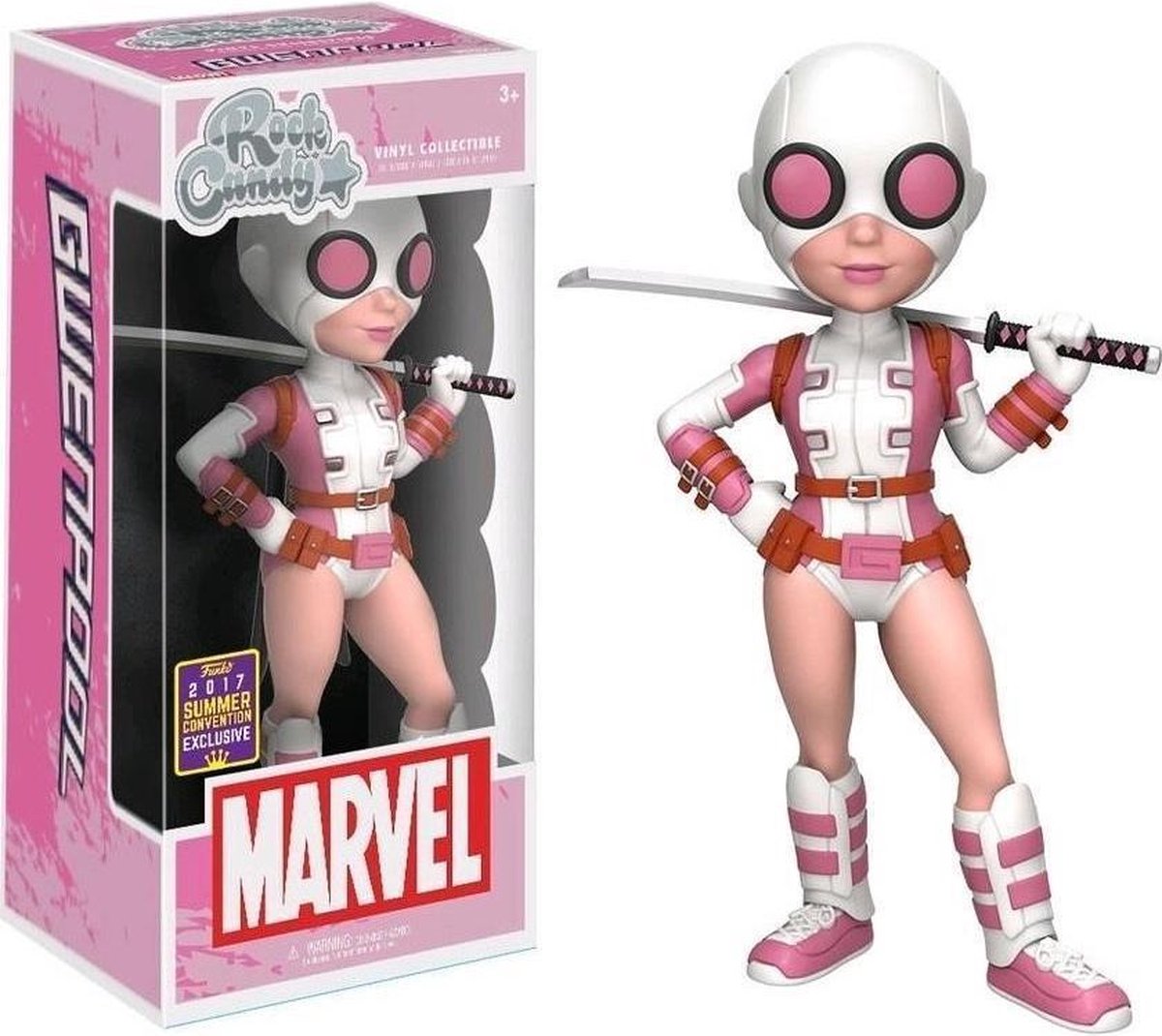 Funko rock candy - gwenpool (marvel) sdcc 2017 exclusive