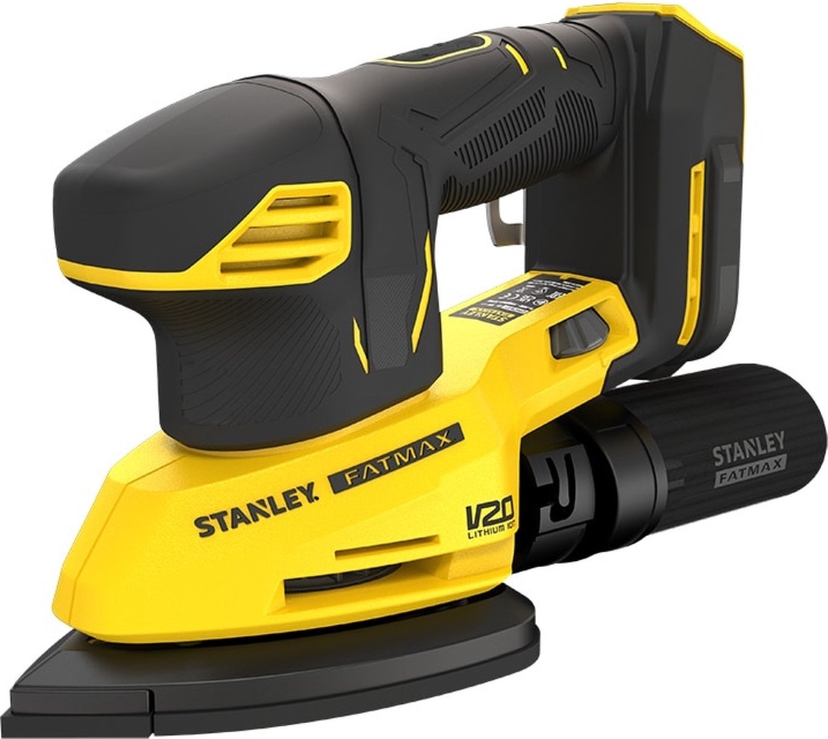 Stanley Fatmax V20 18V Detailschleifer (ohne Akku und Ladegerät) SFMCW221B-XJ