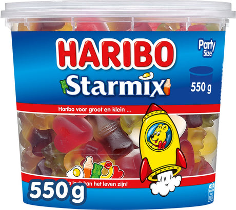 Haribo Starmix - Bonbonmischung Fruchtgeschmack - 550g