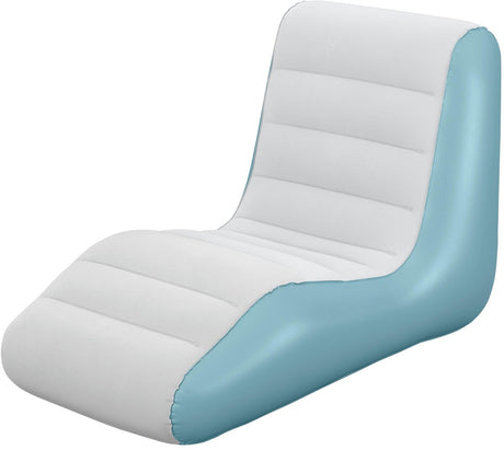 Bestway Leisure Luxus-Chaise-Luftmatratze – 1 Person – 133 cm x 79 cm x 88 cm