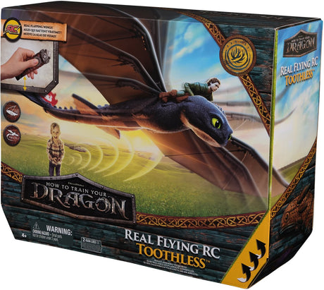 Dreamworks Drachen, wie man seinen Drachen zähmt – wie man einen Drachen zähmt – ferngesteuertes, zahnloses Fliegen mit schlagenden Flügeln – Spielzeug