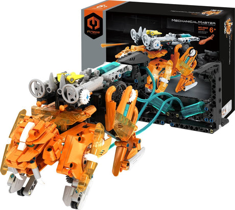 Gear2play im.master - hydraulic saber-toothed tiger - constructiespeelset