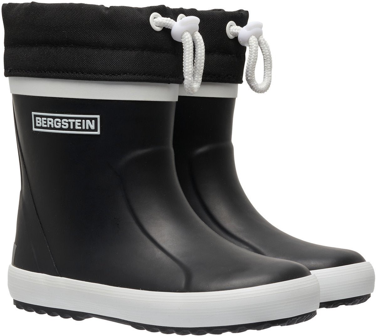 Bergstein classic thermo unisex junior regenlaarzen - black 21