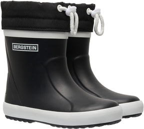 Bergstein classic thermo unisex junior regenlaarzen - black 21
