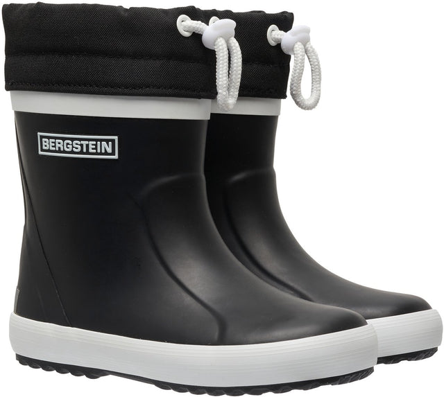 Bergstein classic thermo unisex junior regenlaarzen - black 21