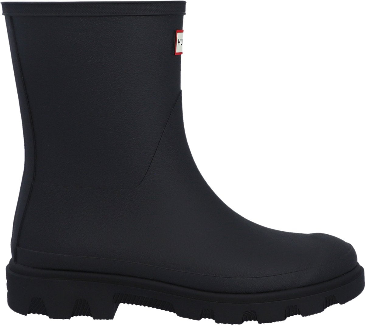 Hunter Downpour Short Insulated Boot Unisex-Regenstiefel – Schwarz 45