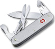 Victorinox Pioneer X Taschenmesser 9 Funktionen Silber Alox