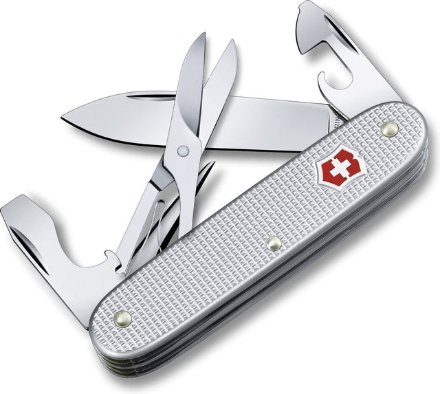 Victorinox Pioneer X Taschenmesser 9 Funktionen Silber Alox