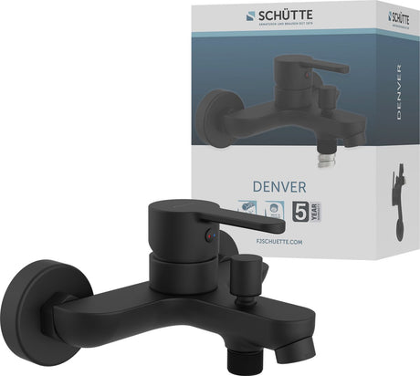 Schütte Denver - Wannenarmatur - Mischbatterie - 150 mm Achsabstand - Schwarz matt