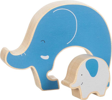 Goki Holzrätsel stehend Elefant, 2.