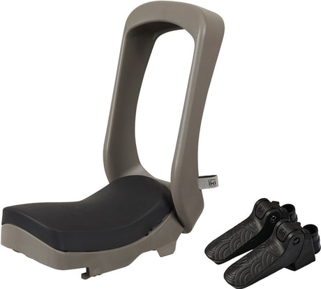 Urban Iki Junior Fahrradsitz – ohne Montagerahmen – Suzume Grey Bincho Black –