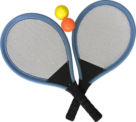 Home it ® jumbo tennis set: 2 rackets 2 ballen voor buitenplezier