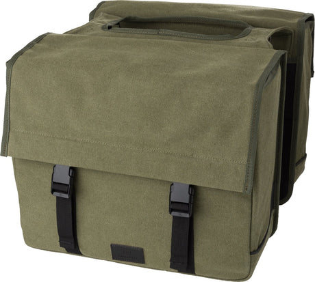 Fastrider celo dubbele fietstas - waterafstotend - 34 liter - groen