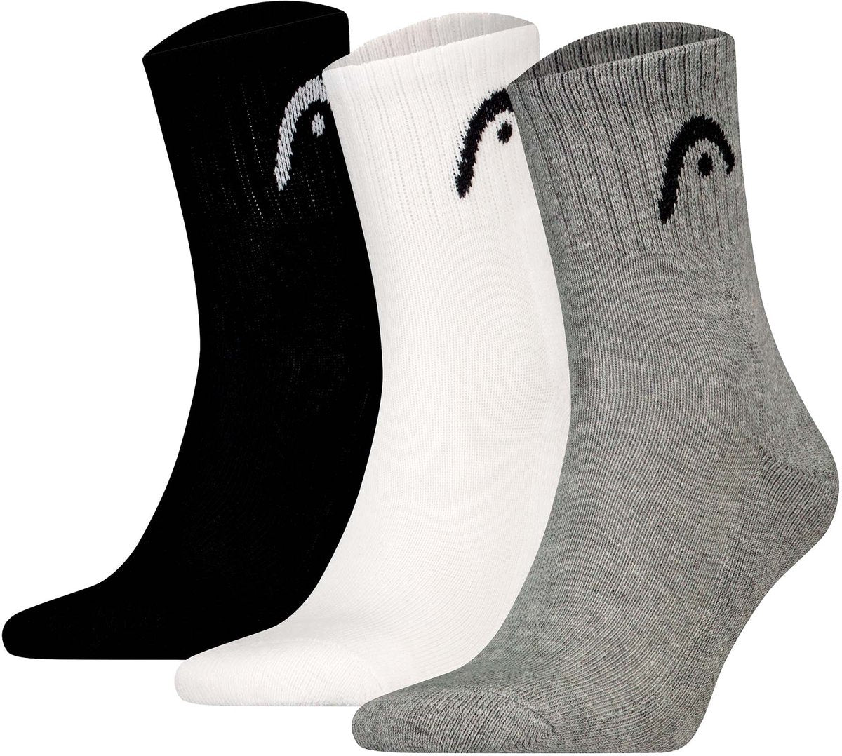 Head - unisex - alle sporten korte sokken - training - 3 pack - maat 39-42