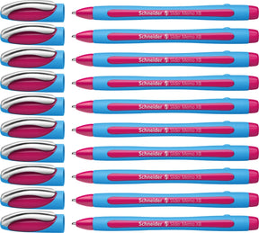 Schneider Schreibgeräte Schneider Kugelschreiber – Slider Memo – XB – 1,4 mm – Rosa – 10 Stück – S-150209-10