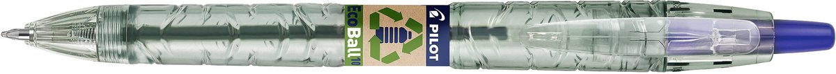 Pilot Ecoball Kugelschreiber – B2P Begreen Medium – Blau – 1 Stück