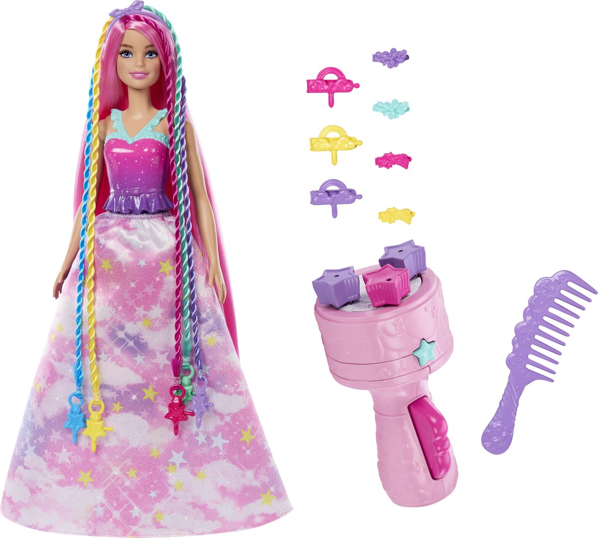 Barbie Dreamtopia Haarpflegepuppe – Puppe