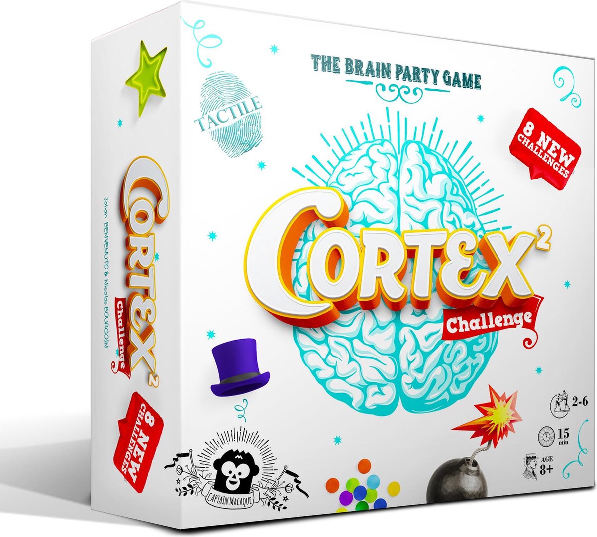 Captain Macaque Cortex Challenge² – Kartenspiel