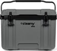 Steamy bmx 26 - koelbox voor op de bouw - 26 liter - grijs