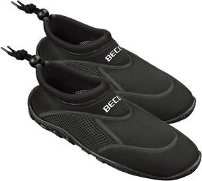 Beco Wasserschuhe Surfschuhe - Neopren - Erwachsene - Gummisohle 41 schwarz schwarz