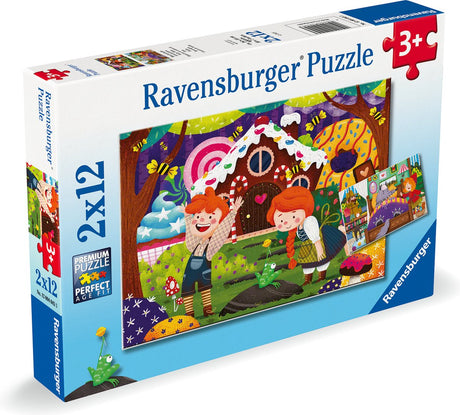 Ravensburger Puzzle Märchen 2x12tlg