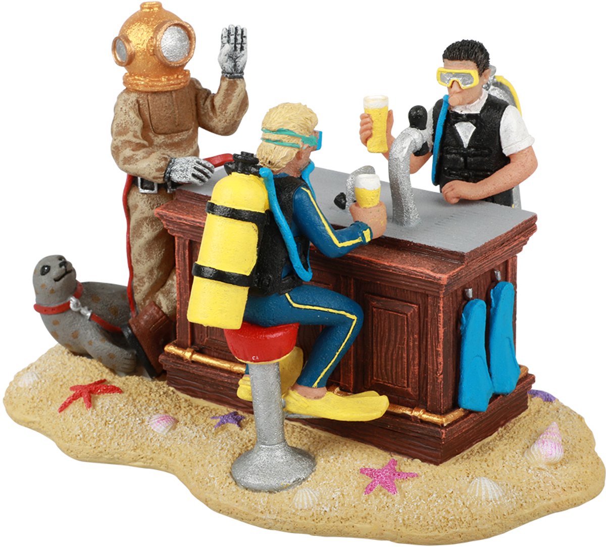 Aqua della Scuba Bar 16x11x10cm mehrfarbig