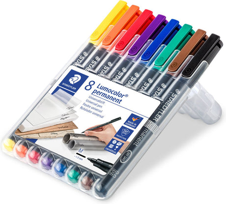 Staedtler Lumocolor permanenter Universalstift M 317 - Box 8 Stk