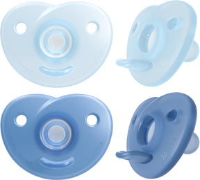 Philips Avent Soothie-Schnuller – 0 bis 6 Monate – 2 Schnuller – blau oder rosa – scf099 20