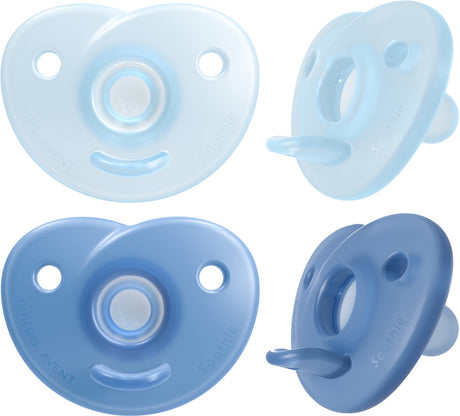 Philips Avent Soothie-Schnuller – 0 bis 6 Monate – 2 Schnuller – blau oder rosa – scf099 20