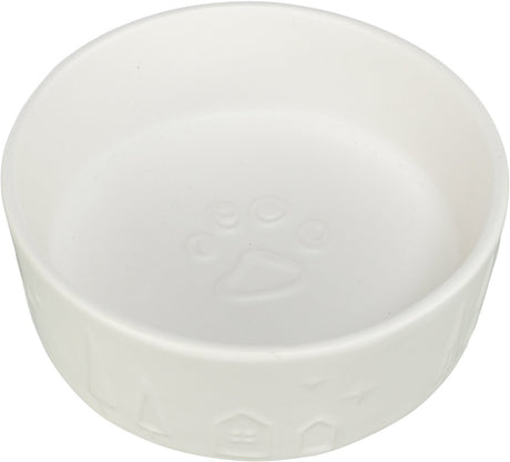 Trixie - Weihnachts-Hundefutternapf - Keramik - Weiß - 1,4 l