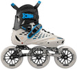 Roces Otli 125 Inline-Skates für Erwachsene – 3 x 125 mm Rollen – Speed-Inline-Skates – Grau Schwarz – Größe 43