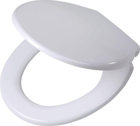 Tiger Burton - Toilettensitz - Toilettensitz mit Deckel - Absenkautomatik - Easy-Clean-Funktion - Duroplast - Weiß