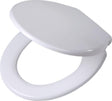 Tiger Burton - Toilettensitz - Toilettensitz mit Deckel - Absenkautomatik - Easy-Clean-Funktion - Duroplast - Weiß