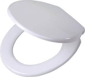 Tiger Burton - Toilettensitz - Toilettensitz mit Deckel - Absenkautomatik - Easy-Clean-Funktion - Duroplast - Weiß