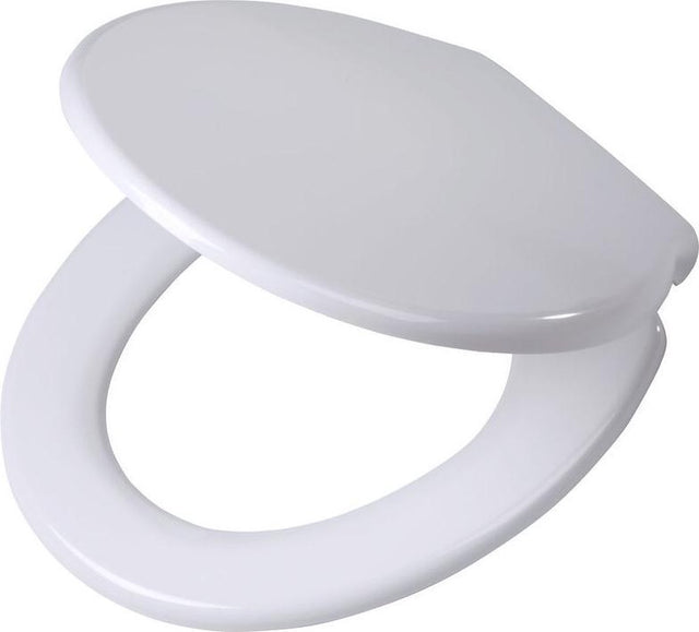 Tiger Burton - Toilettensitz - Toilettensitz mit Deckel - Absenkautomatik - Easy-Clean-Funktion - Duroplast - Weiß