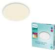 Philips led philips superslim badkamer plafondlamp - wit - rond - 18 w