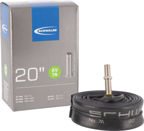 Schwalbe Innenrohr AV7A 20 Zoll 20x1 3 8 28 37-438-451 AV 40 mm