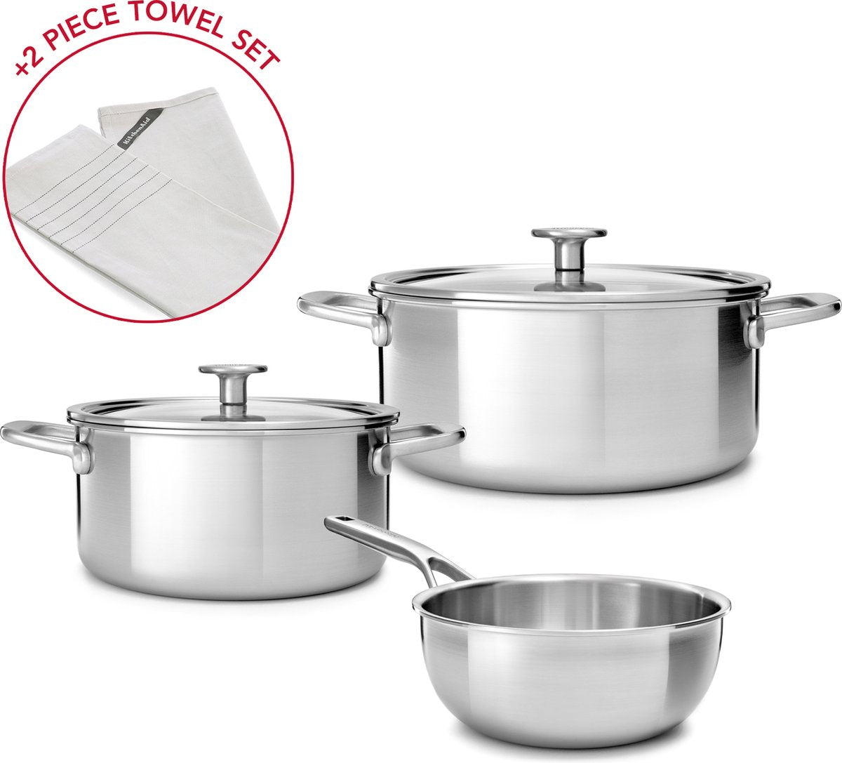 Kitchenaid Multiply 7-teiliges Kochgeschirrset – PFAS-frei