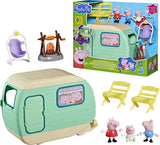 Peppa pig drie kleine biggetjes caravan - 9dlg.