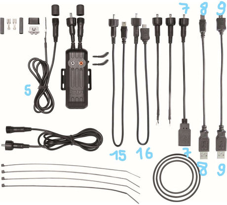 Busch + Müller Kabel E-Werk-Nr. 7 rund auf USB-A