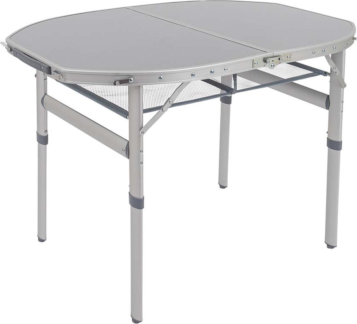 Bo-camp - tafel - premium - ovaal - koffermodel - 100x70 cm