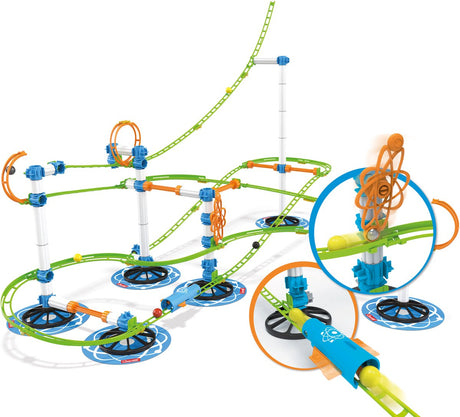 Quercetti Knikkerbaan Skyrail Evolution, 174dlg.
