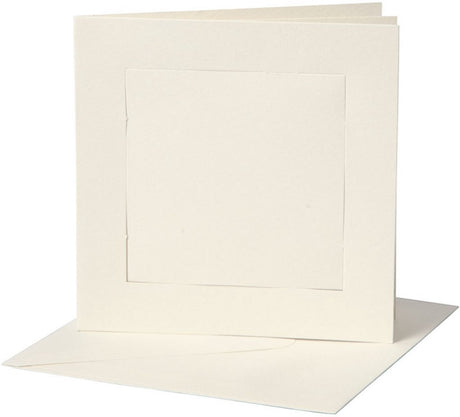 Kreativunternehmen https: www.cchobby.nl passepartout-cards-size-card-12-5x12-5-cm-size-envelope-13-5x13-5-cm-off-white-10-set-1-doos