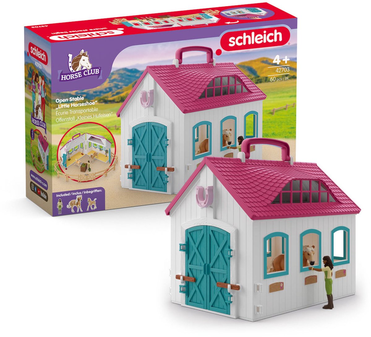 Schleich Pferdeclub Offenstall 42703