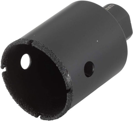 Wolfcraft – Diamantbohrer 50 mm für Winkelschleifer – Fliesenbohrer 50 mm – Diamant-Lochsäge – 5946000