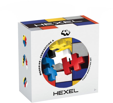 Plus Plus Hexel - Van Gogh Mondrian (4365)