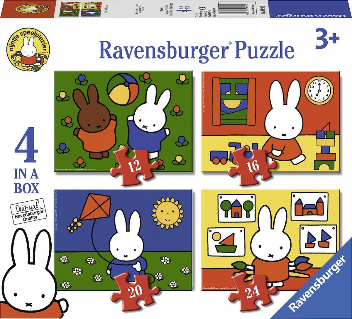 Ravensburger Miffy Puzzle, 4in1