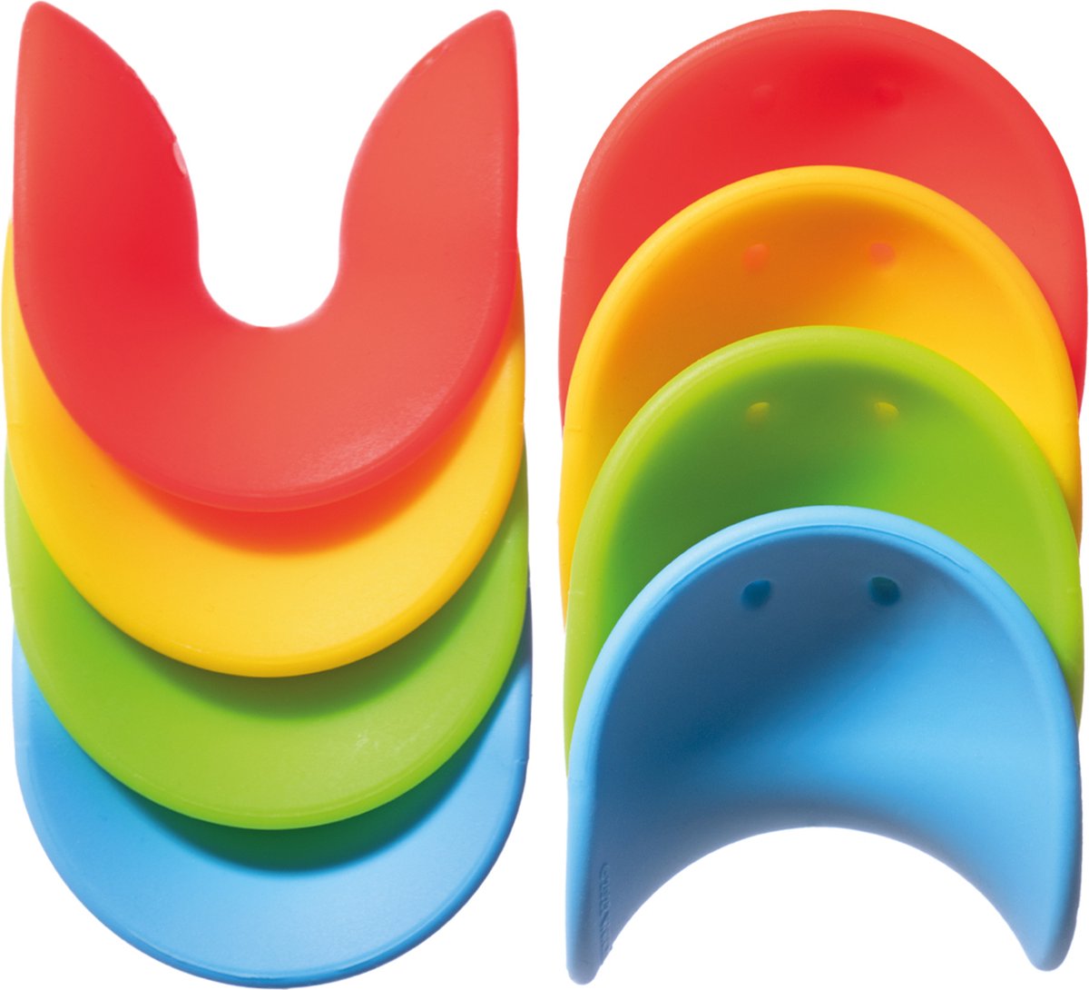 Molukulu-Set, 4-teilig, tropische Farben, Durchmesser 5,4 cm, im Karton, 0+