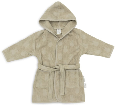 Jollein Bademantel Frottee 1-2 Jahre Miffy Jacquard Olivgrün 1-2 Jahre
